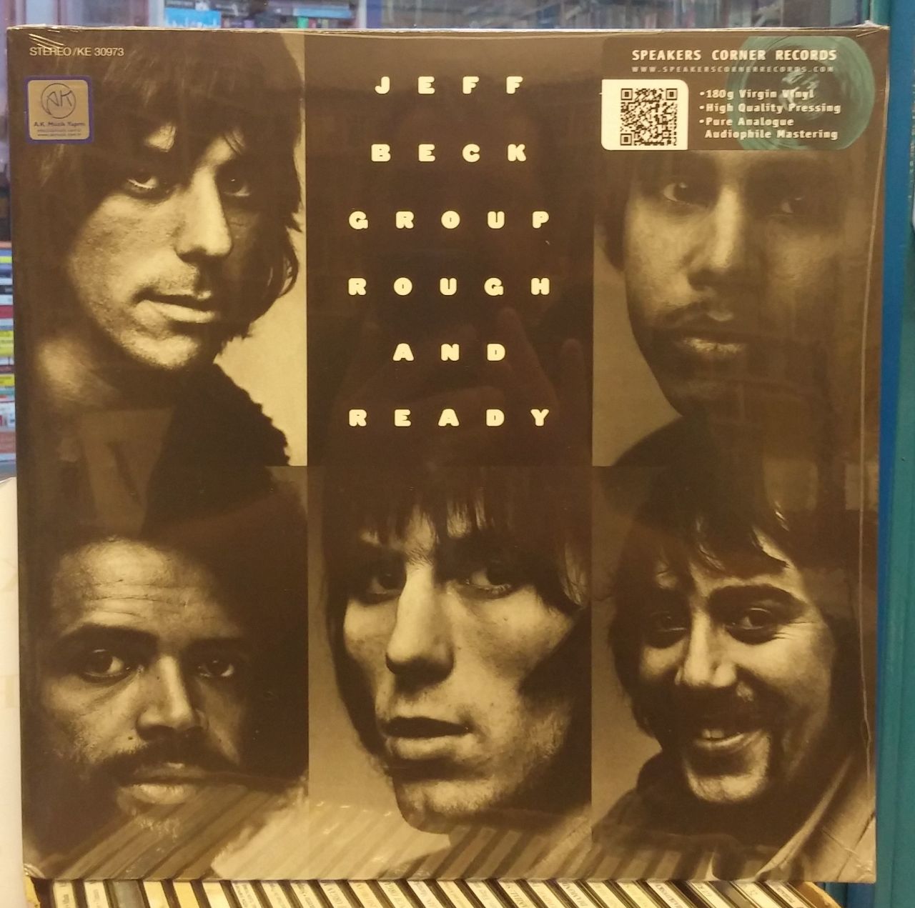 JEFF BECK GROUP - ROUGH & READY - LP 180GR SFR