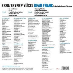 ESRA ZEYNEP YÜCEL - DEAR FRANK / TRIBUTE TO FRANK SINATRA (2019) - LP 2020 BASIM SIFIR PLAK