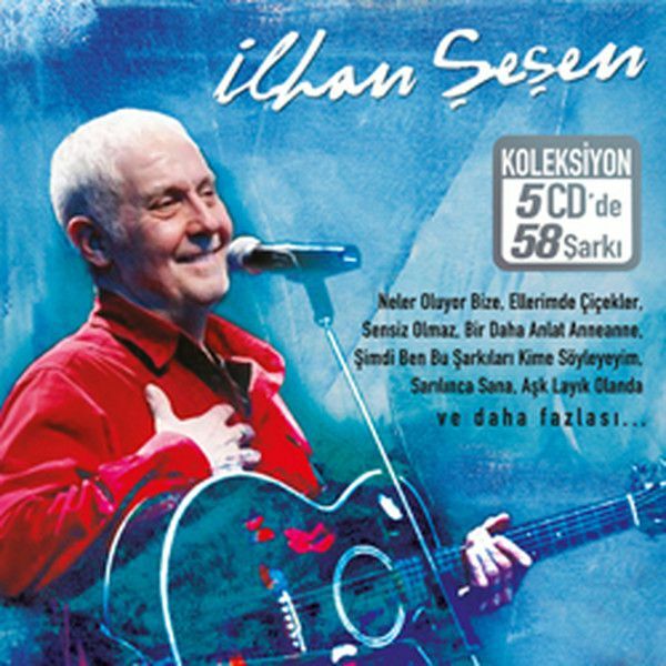 İLHAN ŞEŞEN - KOLEKSİYON 5 ALBÜM / NELER OLUYOR BİZE , ŞİMDİ BEN BU ŞARKILARI KİME SÖYLİYEYİM , AŞK YALAN , DERTLİ , AŞK HAKLI - 5CD BOX SIFIR