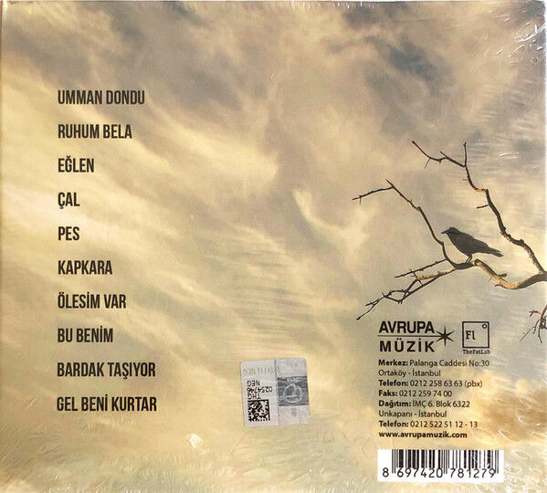 CAN BONOMO – RUHUM BELA (2019) - CD DIGIPAK AMBALAJINDA SIFIR