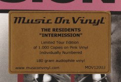 RESIDENTS - INTERMISSION (1982) - LP 2017 180GR LIMITED EDITION PINK COLORED SIFIR PLAK