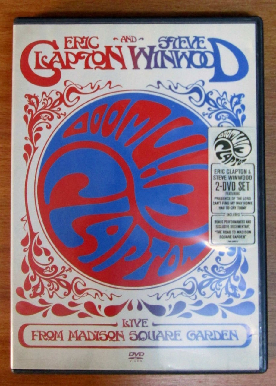 ERIC CLAPTON & STEVE WINWOOD - LIVE  - 2DVD 2.EL