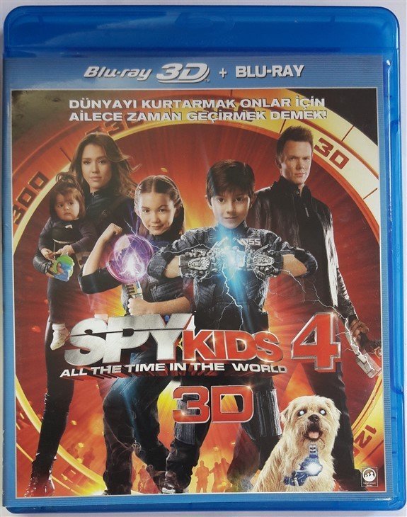 SPY KIDS 4  - JESSICA ALBA - 3DBLU-RAY 2.EL