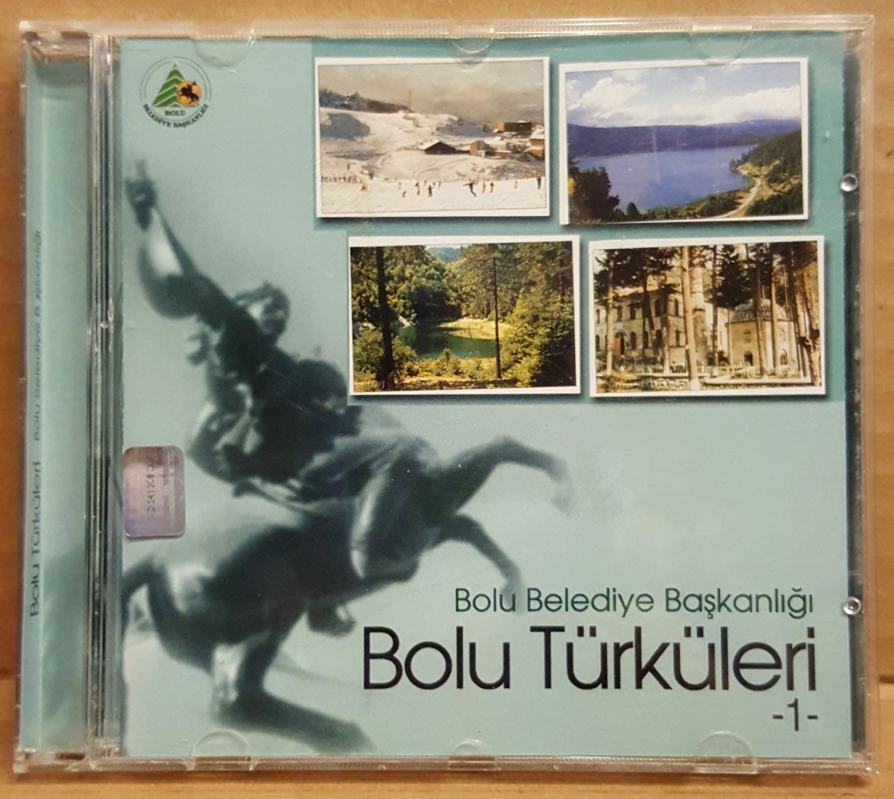BOLU TÜRKÜLERİ VOL 1 - BOLU BELEDİYE BAŞKANLIĞI - CD TÜRK HALK MÜZİĞİ 2.EL