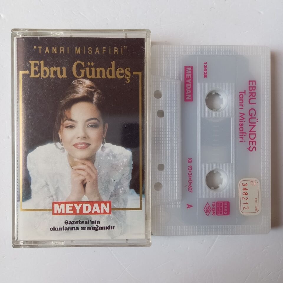 EBRU GÜNDEŞ - TANRI MİSAFİRİ / MEYDAN GAZETESİ PROMO (1993) - KASET 2.EL