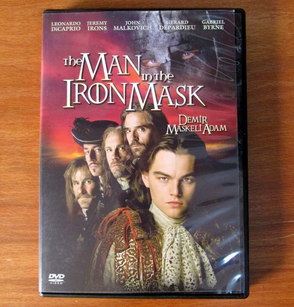 DEMİR MASKELİ ADAM - The MAN IN THE IRON MASK - LEONARDO DiCAPRIO - JEREMY IRONS - JOHN MALKOVICH - GÉRARD DEPARDIEU - DVD 2.EL