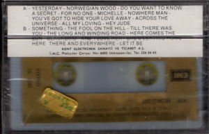 BEATLES - BALLADS - SIFIR KASET - EMI KENT MADE IN TURKEY