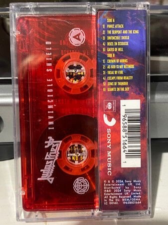 JUDAS PRIEST – INVINCIBLE SHIELD (2024) - LIMITED EDITION KASET SIFIR
