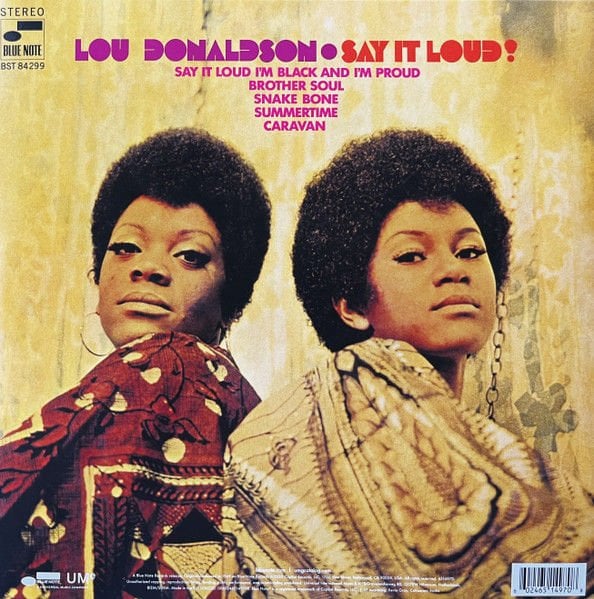 LOU DONALDSON - SAY IT LOUD (1969) - LP BLUE NOTE 180GR 2025 EDITION SIFIR PLAK