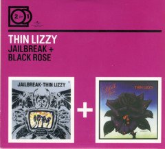 THIN LIZZY - JAILBREAK (1976) + BLACL ROSE (1979) - 2CD 2010 2 FOR 1 SERIES DIGIPACK SIFIR