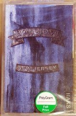 BON JOVI - NEW JERSEY CASSETTE 1995 RAKS BLACK MADE IN TURKEY ''NEW''
