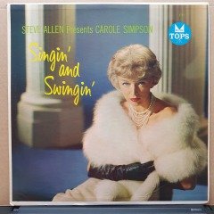 STEVE ALLEN PRESENTS CAROLE SIMPSON - SINGIN' AND SWINGIN' (1959) - LP 2.EL PLAK