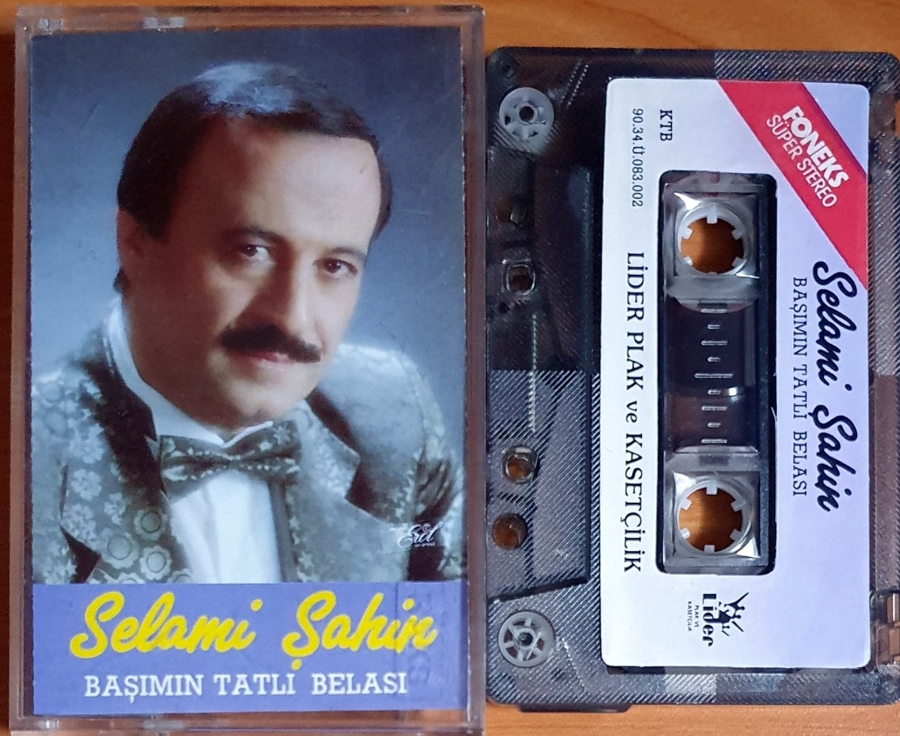 SELAMİ ŞAHİN - BAŞIMIN TATLI BELASI (1990) - KASET LİDER 2.EL