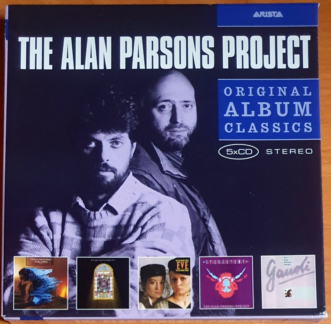 THE ALAN PARSONS PROJECT / ORIGINAL ALBUM CLASSICS / PYRAMID, THE TURN OF A FRIENDLY CARD, EVE, STEREOTOMY, GAUDI (2010) - 5CD 2.EL