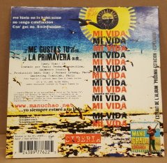 MANU CHAO - ME GUSTAS TU / LA PRIMAVERA (2001) - CD SINGLE CARDSLEEVE 2.EL