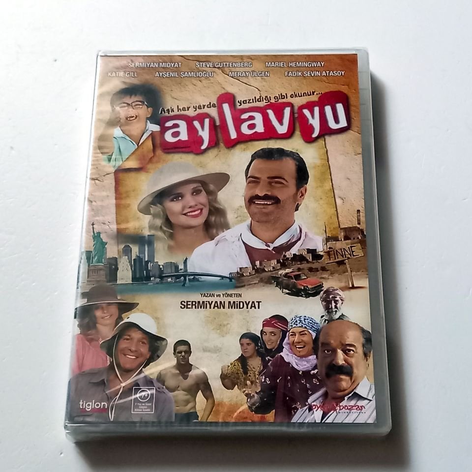 AY LAV YU - SERMİYAN MİDYAT, MARIEL HEMINGWAY, STEVE GUTTENBERG - YÖN.: SERMİYAN MİDYAT - DVD AMBALAJINDA SIFIR