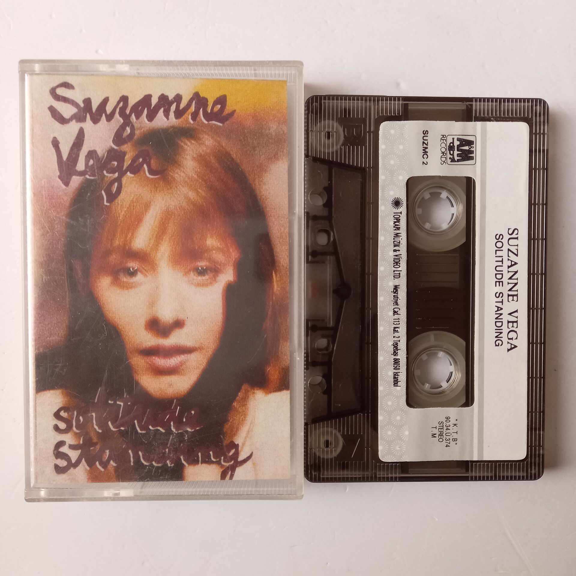 SUZANNE VEGA - SOLITUDE STANDING (1990) - KASET 2.EL