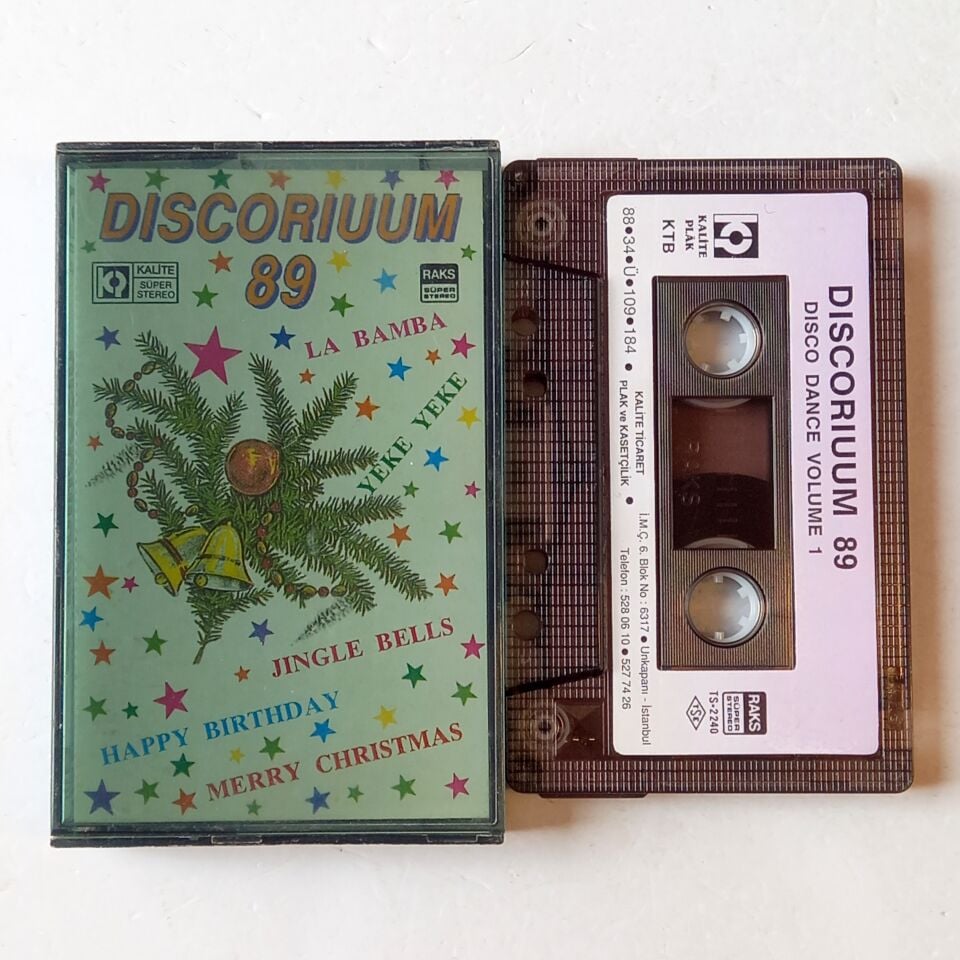 DISCORIUUM 89 - DISCO DANCE VOLUME 1 (1988) - KASET 2.EL