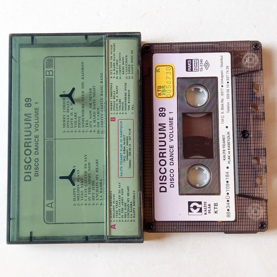 DISCORIUUM 89 - DISCO DANCE VOLUME 1 (1988) - KASET 2.EL