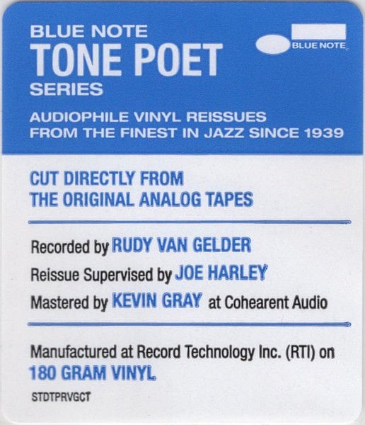 BOBBY HUTCHERSON - MEDINA (1980) - LP BLUE NOTE TONE POET SERIES 180GR 2024 EDITION SIFIR PLAK