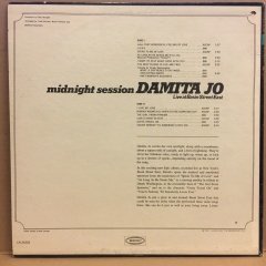 DAMITA JO - MIDNIGHT SESSION LIVE AT BASIN STREET EAST (1966) 2.EL PLAK