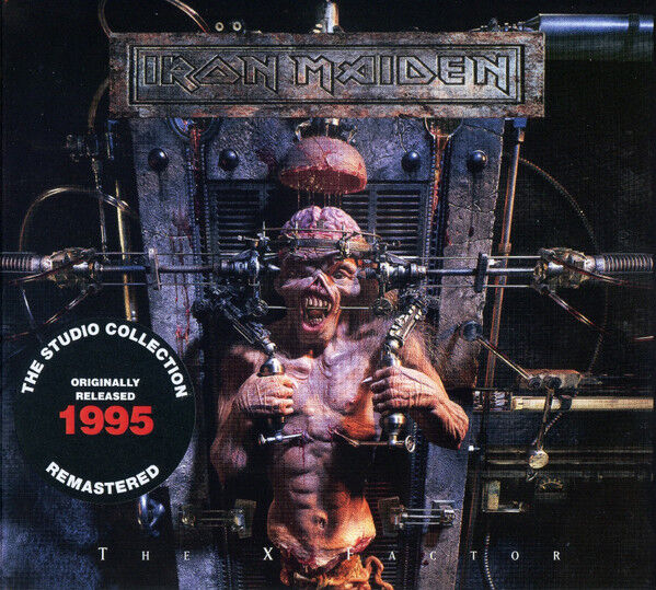 IRON MAIDEN – THE X FACTOR (1995) - CD REMASTERED 2019 REISSUE DIGIPAK AMBALAJINDA SIFIR