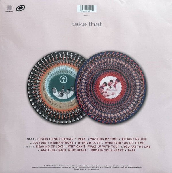 TAKE THAT - EVERYTHING CHANGES (1993) - LP 2024 ZOETROPE 30TH ANNIVERSARY EDITION SIFIR PLAK