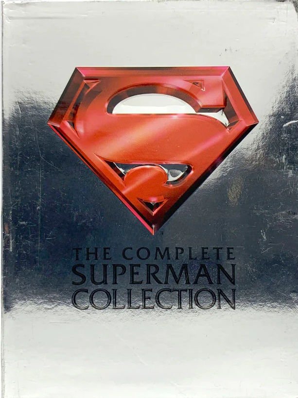 THE COMPLETE SUPERMAN COLLECTION -  4 FİLM BOX SET 2.EL 1. BÖLGE TÜRKÇE ALTYAZI YOKTUR