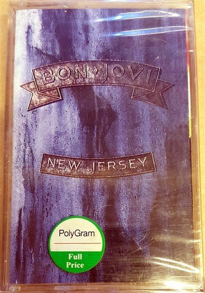 BON JOVI - NEW JERSEY CASSETTE 1995 RAKS WHITE MADE IN TURKEY ''NEW''