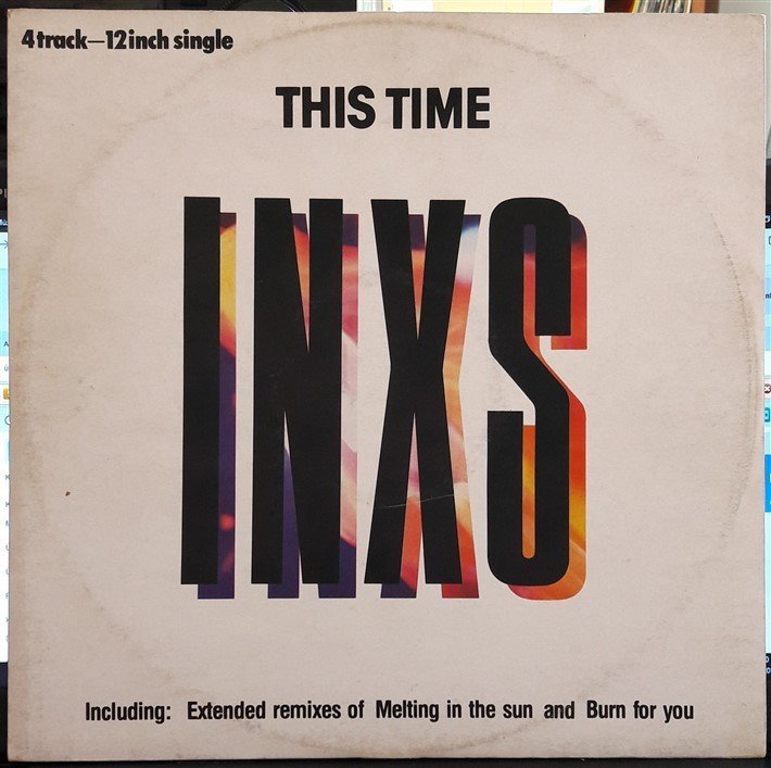 INXS - THIS TIME (1985) - 12'' MAXI SINGLE PLAK 2.EL