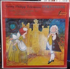 TELEMANN: PIMPINONE, BACH COLLEGIUM, STUTTGART, HELMUTH RILLING - SIFIR PLAK