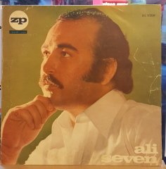 ALİ SEVEN - ALİ SEVEN (ZÜMRÜT PLAK 101) - LP FANTEZİ / ARABESK 2.EL