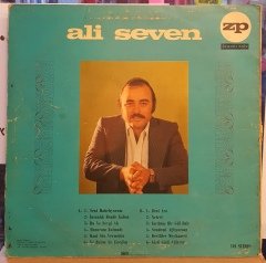 ALİ SEVEN - ALİ SEVEN (ZÜMRÜT PLAK 101) - LP FANTEZİ / ARABESK 2.EL