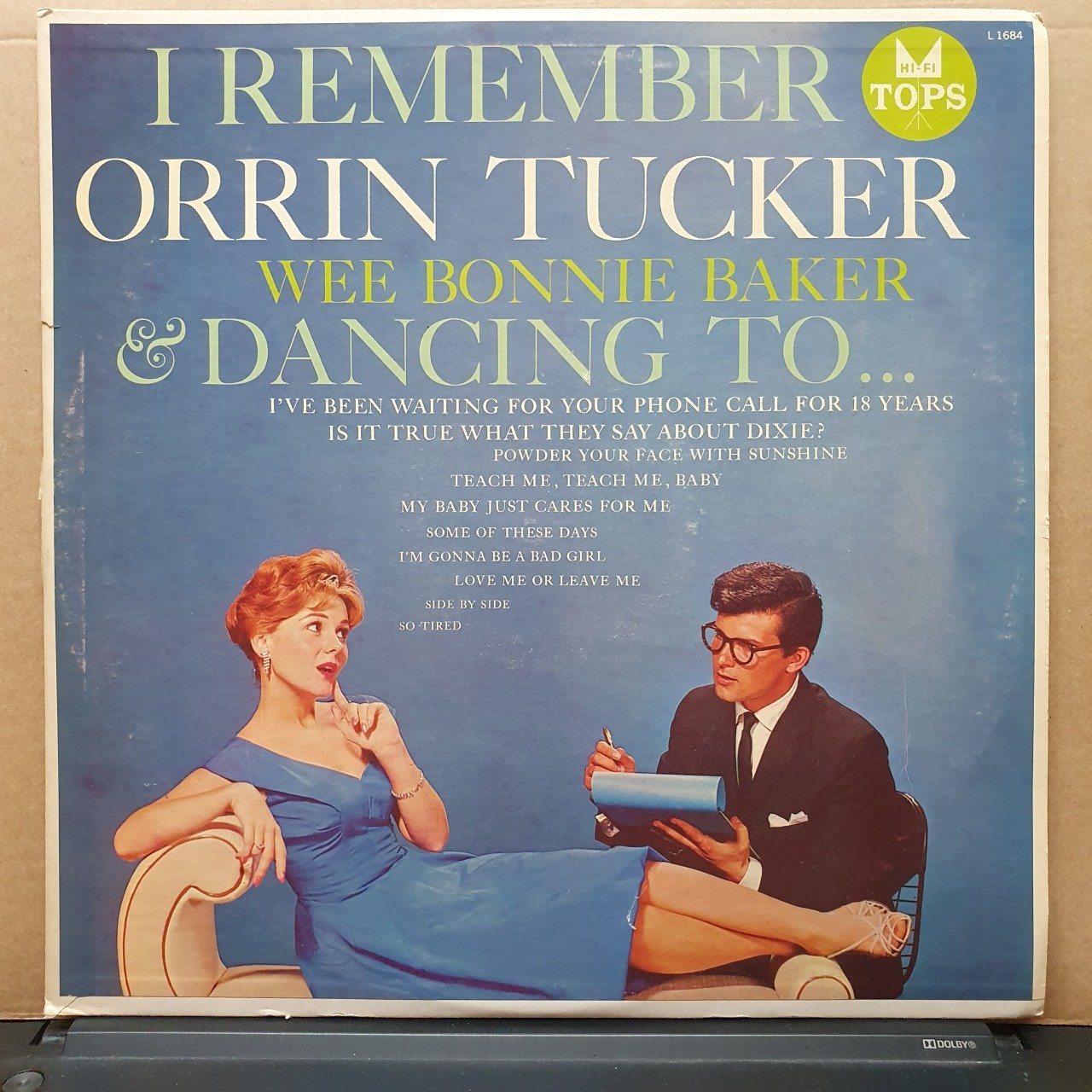 ORRIN TUCKER AND WEE BONNIE BAKER - I REMEMBER - LP 2.EL PLAK