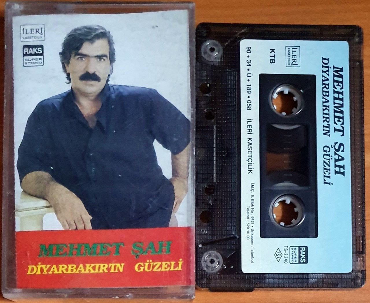 MEHMET ŞAH - DİYARBAKIR'IN GÜZELİ (1990) - KASET 2.EL