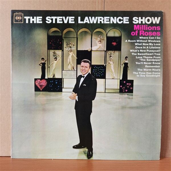 STEVE LAWRENCE – THE STEVE LAWRENCE SHOW (1965) - LP 2.EL PLAK