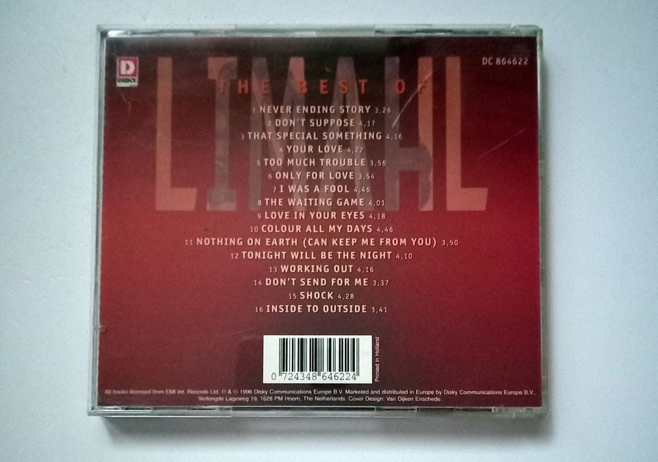 LIMAHL – THE BEST OF (1996) - CD 2.EL