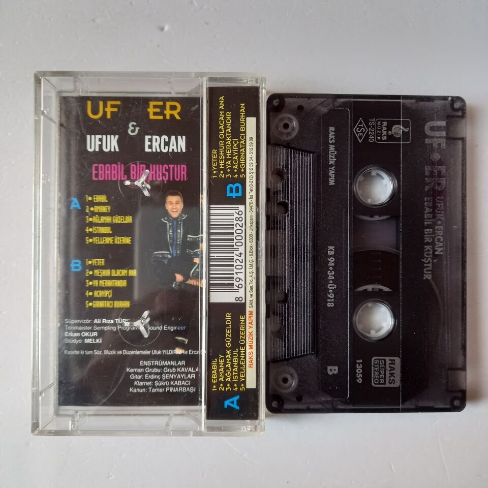UF-ER / UFUK-ERCAN - EBABİL BİR KUŞTUR (1994) - KASET 2.EL