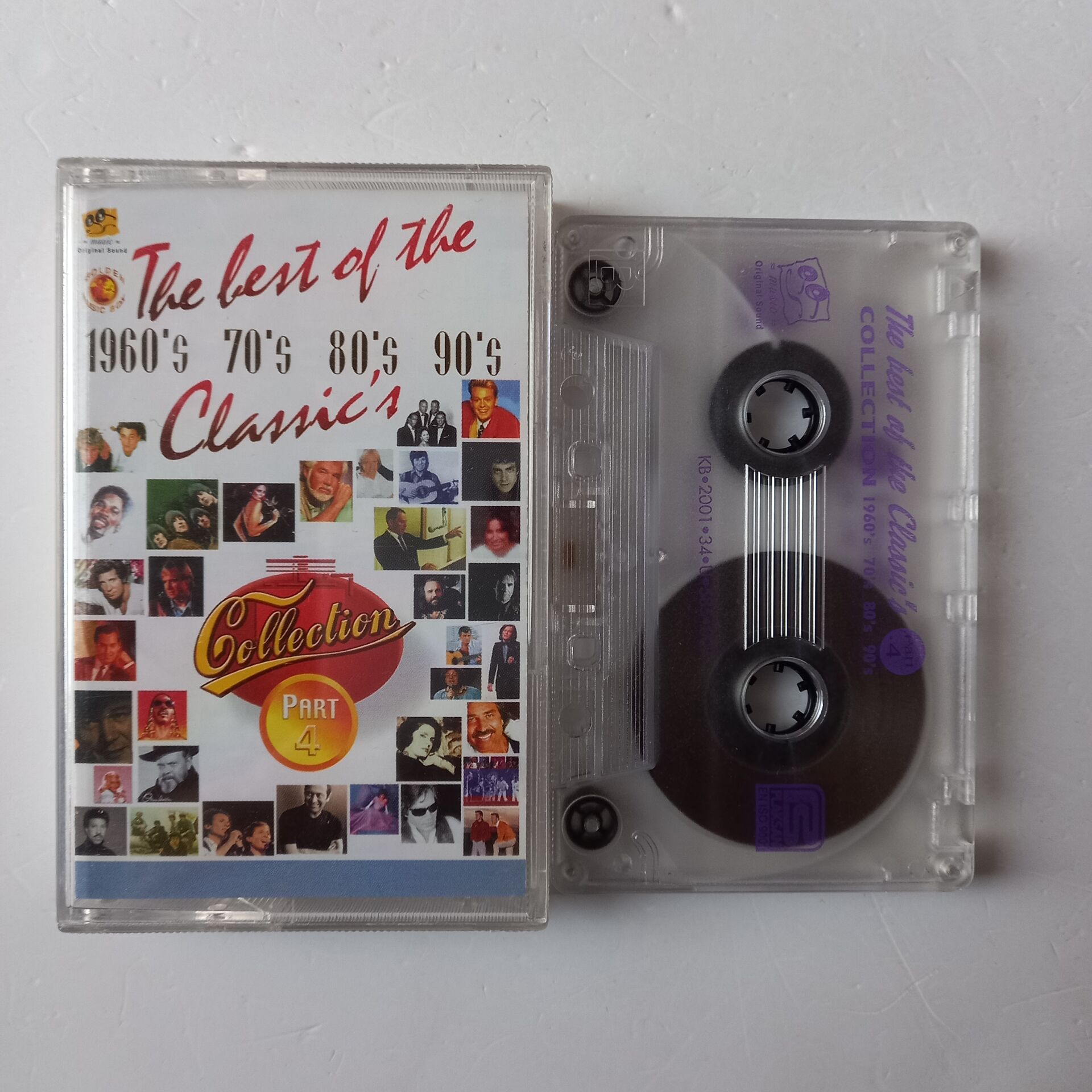 THE BEST OF THE CLASSIC'S PART 4 / 1960'S 70'S 80'S 90'S (2001) - KASET 2.EL