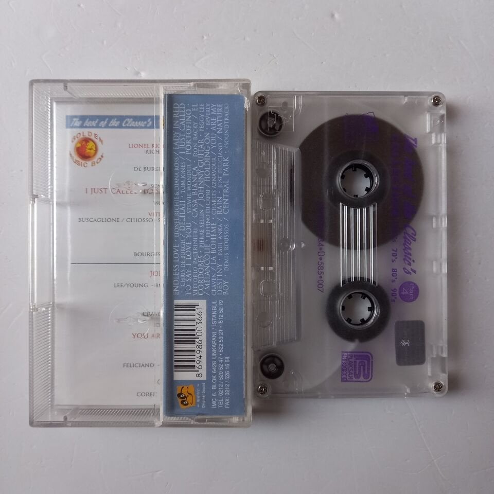 THE BEST OF THE CLASSIC'S PART 4 / 1960'S 70'S 80'S 90'S (2001) - KASET 2.EL