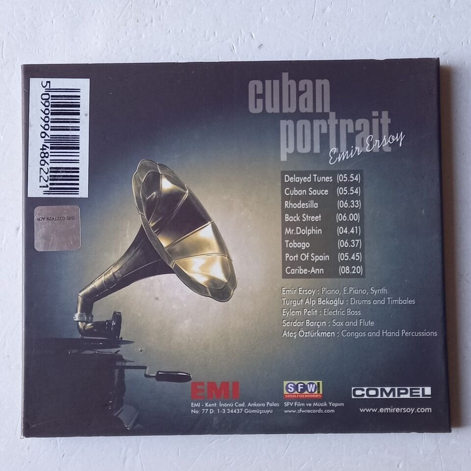 EMİR ERSOY – CUBAN PORTRAIT (2009) - CD DIGIPAK 2.EL