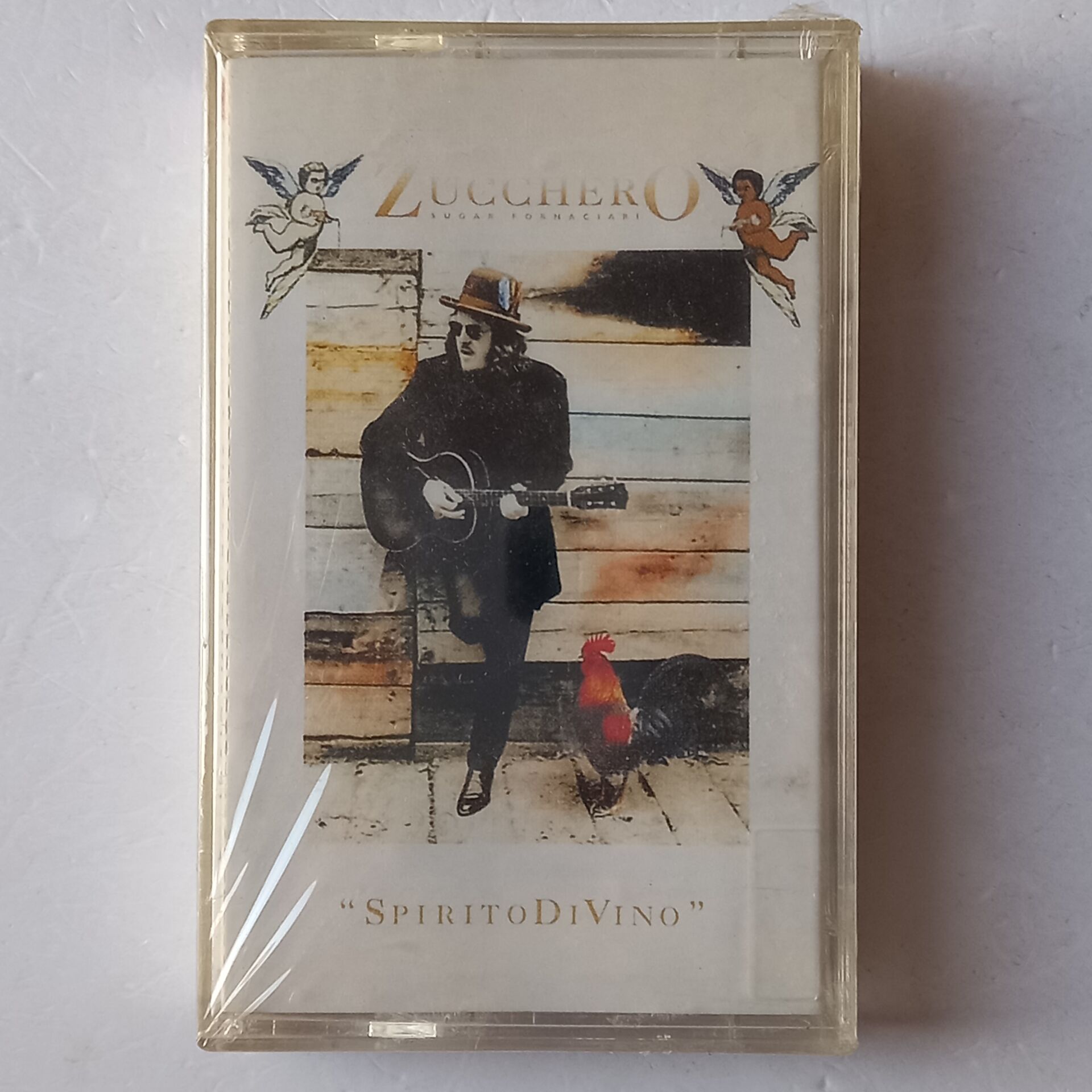 ZUCCHERO SUGAR FORNACIARI - SPIRITODIVINO (1995) - KASET AMBALAJINDA SIFIR