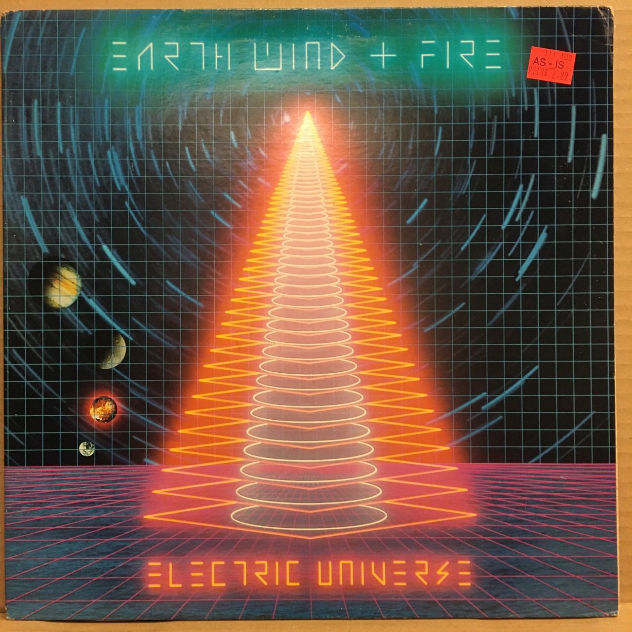 EARTH, WIND & FIRE - ELECTRIC UNIVERSE (1983) 2.EL PLAK
