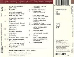PEPE ROMERO - SPANISH AND LATIN AMERICAN FAVOURITES (1991) - CD PHILIPS 2.EL