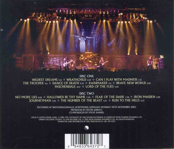 IRON MAIDEN – DEATH ON THE ROAD (2005) - 2CD JEWEL CASE AMBALAJINDA SIFIR