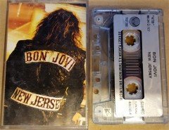 BON JOVI - NEW JERSEY CASSETTE 1988 PAPER LABEL MADE IN TURKEY ''USED''