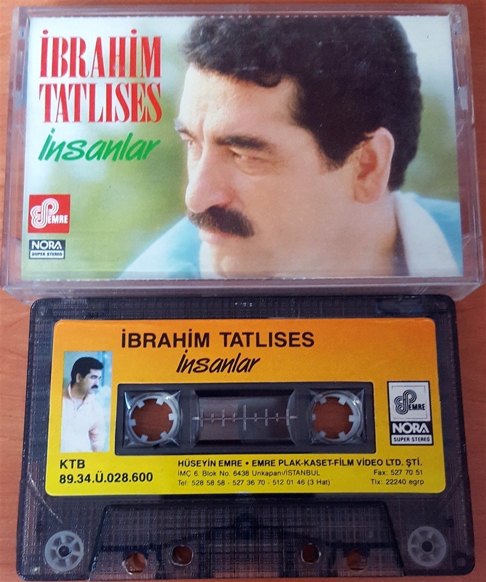 İBRAHİM TATLISES - İNSANLAR KASET 2.EL