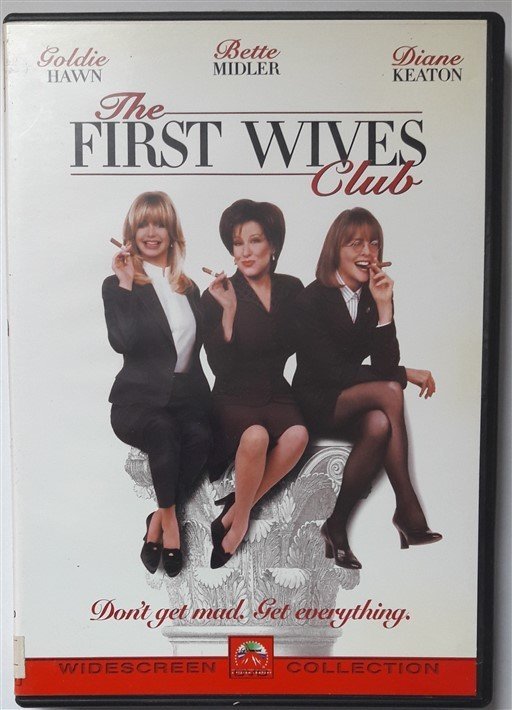 THE FIRST WIVES CLUB - İLK EŞLER KULÜBÜ - GOLDIE HAWN - BETTE MIDLER - DIANE KEATON - DVD 2.EL