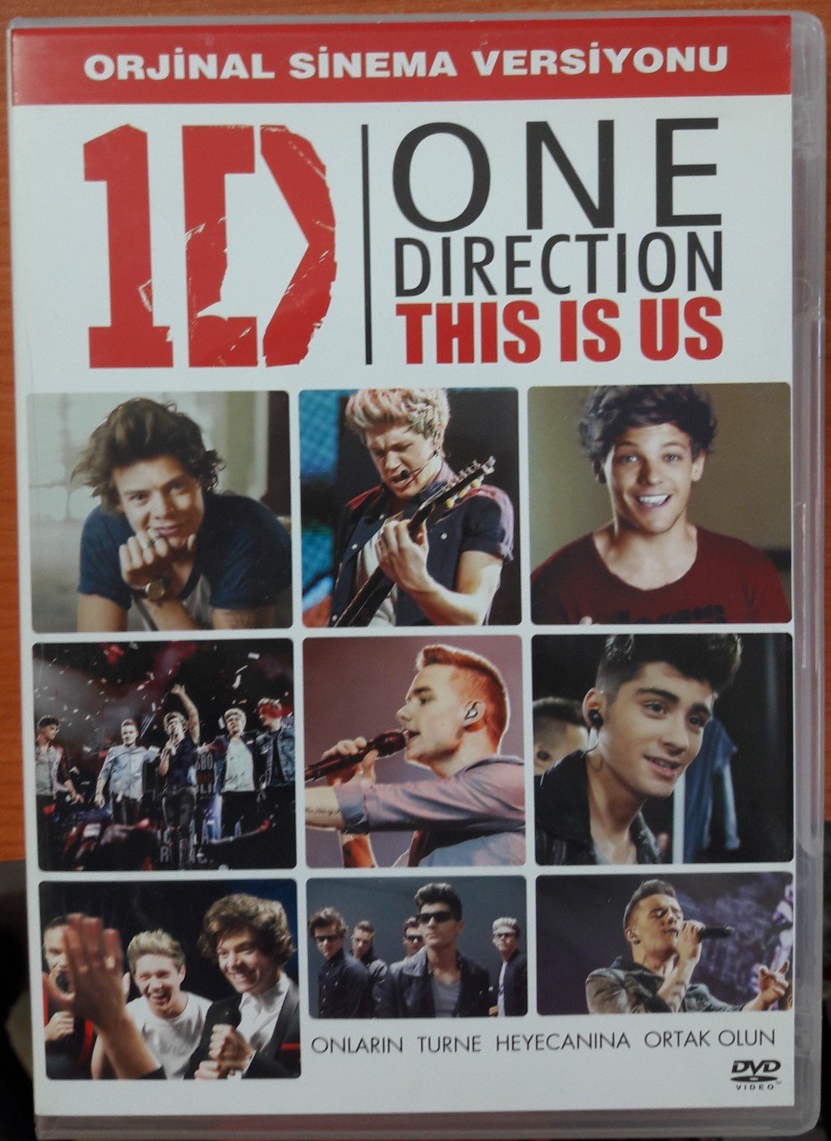 ONE DIRECTION - THIS IS US (2013) - DVD 2.EL