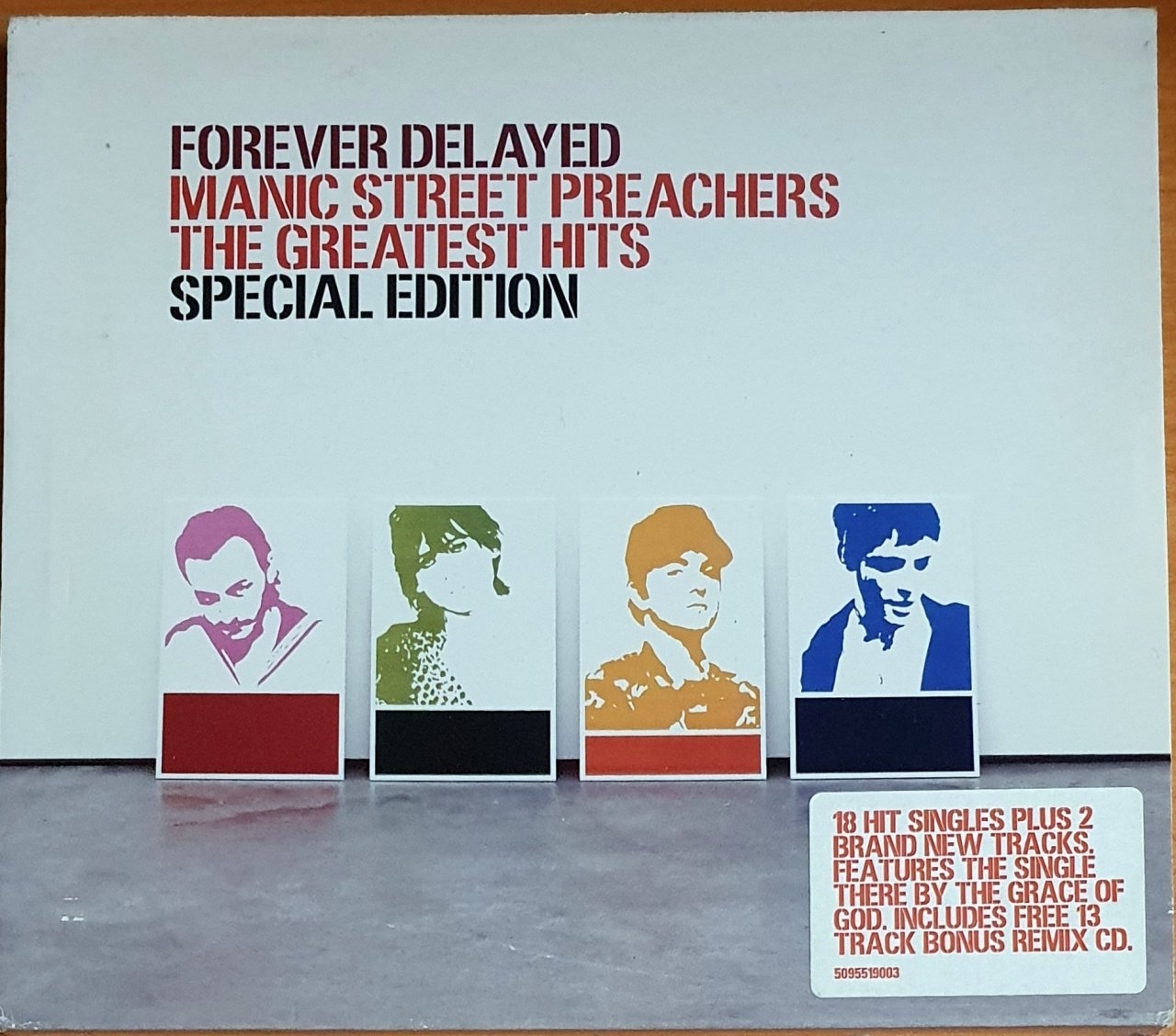 MANIC STREET PREACHERS - FOREVER DELAYED / THE GREATEST HITS / SPECIAL EDITION (2002) - 2CD 2.EL